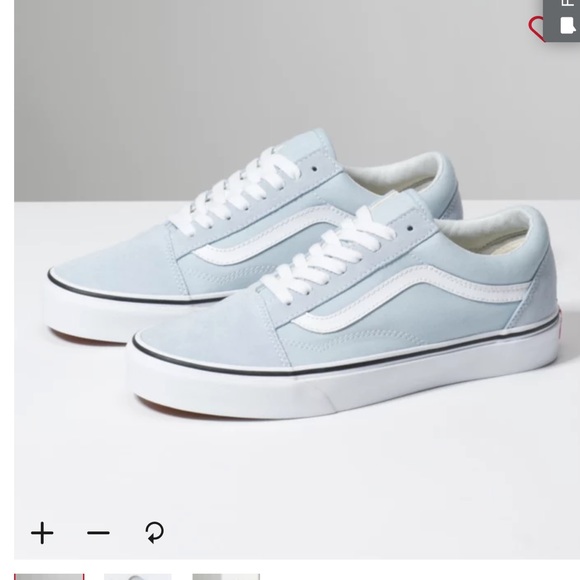 Vans Shoes - Vans Old Skool Sneakers in Baby Blue